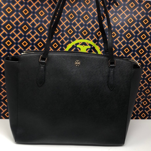 Nwt Tory Burch Emerson large laptop bag - Picture 5 of 8